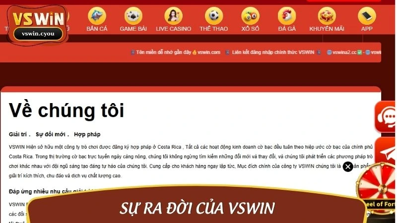 Sự ra đời của 1 nhà cái uy tín hàng đầu Việt Nam