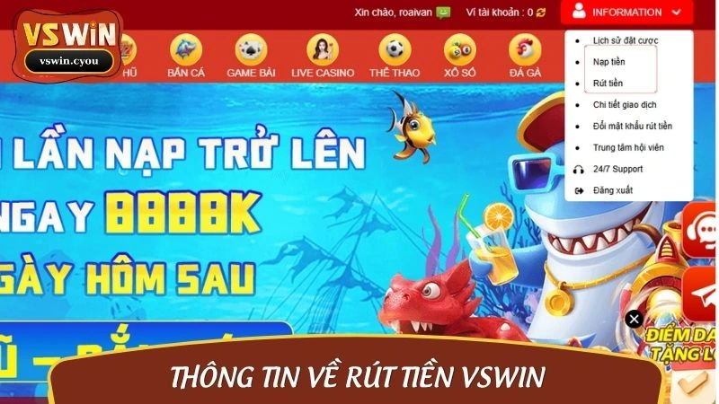 Trước khi rút tiền Vswin, nhất định phải biết những điều này!