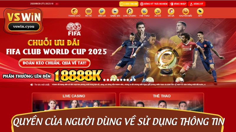 Cách người dùng tự chỉnh sửa hoặc xóa dữ liệu trong chính sách