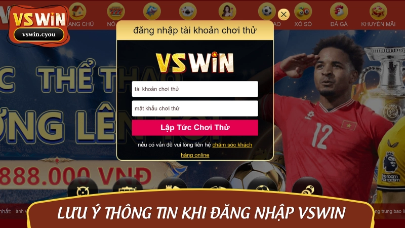 Check list cần nhớ khi đăng nhập VSWIN lần đầu tiên