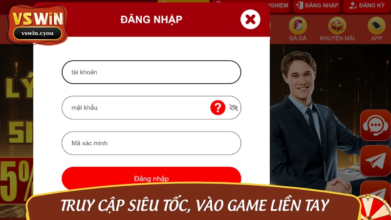 Chỉ một lần đăng nhập VSWIN, tiện lợi nối dài không giới hạn