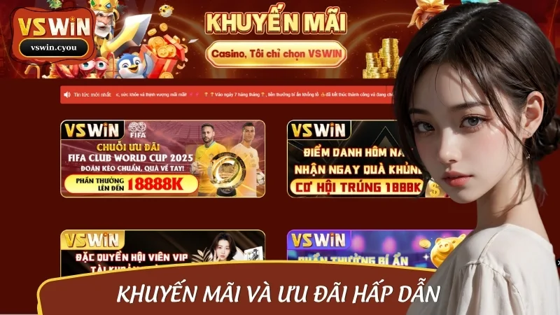 Một số chương trình khuyến mãi HOT đang được Vswin triển khai