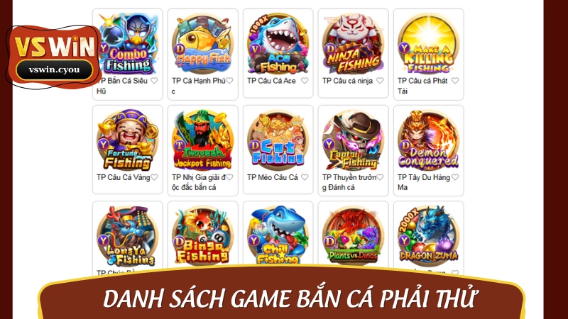 Tổng hợp những game bắn cá ăn tiền dễ nhất tại sân chơi