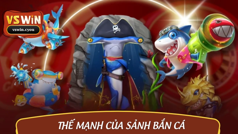 Thế giới săn cá đầy màu sắc tại bắn cá VSWIN