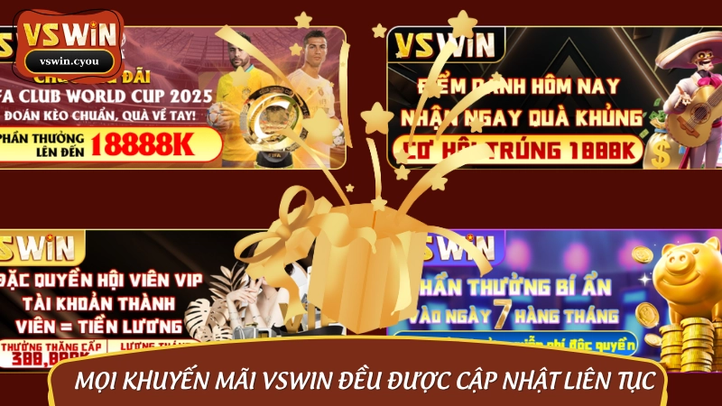 Ưu đãi mỗi ngày, quà tặng không giới hạn