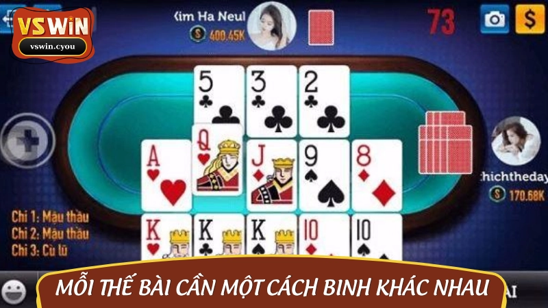 Không có công thức cố định cho chiến thắng khi chơi Mậu Binh online