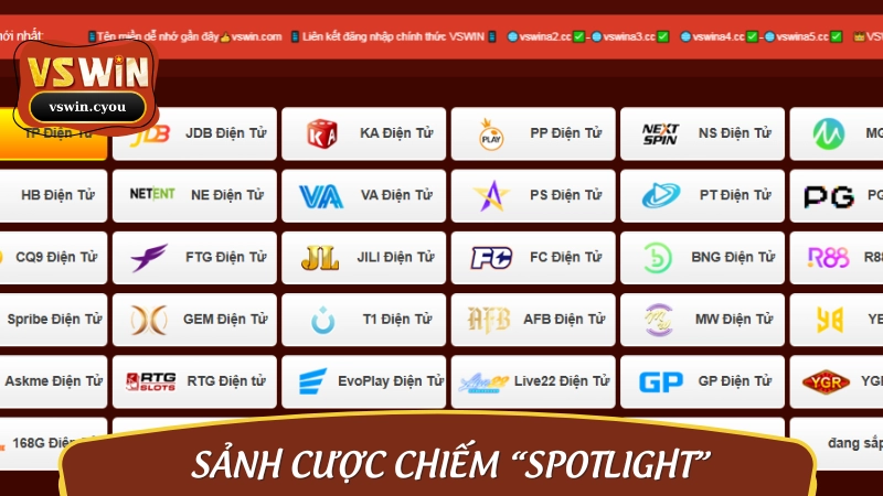 Hệ thống sảnh nổ hũ VSWIN được yêu thích toàn cầu