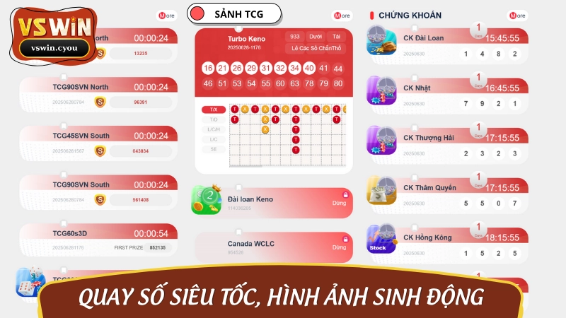 Hiệu ứng đẹp, tốc độ quay nhanh, nhiều kiểu chơi